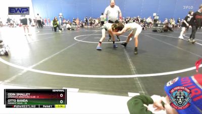72 lbs Semis (4 Team) - Odin Smalley, OpenMats Wrestling Club vs Otto Banda, Midwest Gold