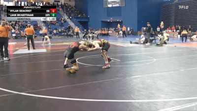 113 lbs Semifinal - Rylan Seacrist, Brecksville vs Liam McGettigan, Lake Highland Preparatory School