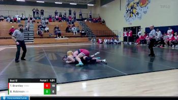 150 lbs Placement Matches (8 Team) - Tyson Brantley, Toombs County vs Brady Robinson, Landmark Christian School