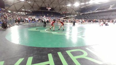 119 lbs Quarterfinal - Aurora Hiebert, Thunder Mountain Wrestling Club vs Alexis Allen, Spokane Wrestling