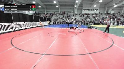 120 lbs Round Of 64 - Daniel Garcia, IN vs Wyatt Mason, WY