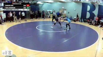 120 lbs. Quarterfinal - Dakota Nix, Waynesville vs Taya Johnson, Menasha