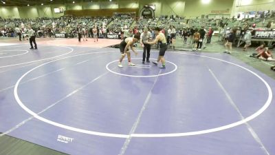 190 lbs Consolation - Ayden Campbell, Redwave WC vs Jacob Rex Bautista, Gold Rush Wrestling