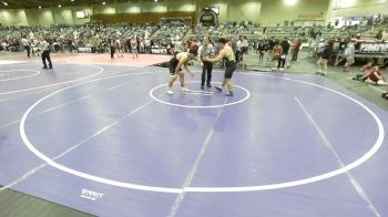 190 lbs Consolation - Ayden Campbell, Redwave WC vs Jacob Rex Bautista, Gold Rush Wrestling