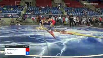 113 lbs Consi Of 32 #2 - James Armstrong Jr, Arizona vs Hans Newby, Idaho