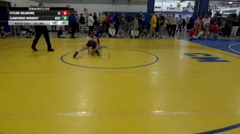 78 lbs Round Of 32 - Cyler Gilmore, G3 vs Camoren Wright, Orchard W.C.