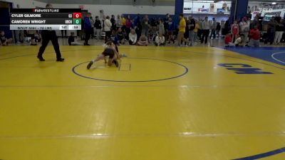 78 lbs Round Of 32 - Cyler Gilmore, G3 vs Camoren Wright, Orchard W.C.