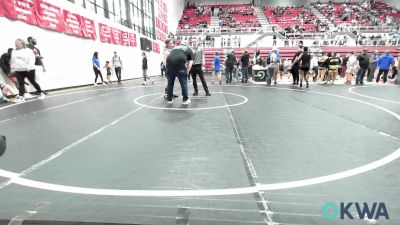 130 lbs Consolation - Kipton Keener, Team Nomad vs Tanner Bryson, Division Bell Wrestling