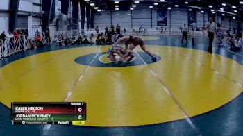 160 lbs Rd# 10- 4:00pm Saturday Final Pool - Kaleb Nelson, Iowa Black vs Jordan Mckinney, Lions Wrestling Academy