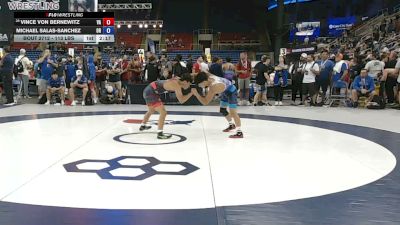 113 lbs Cons. Rd Of 32 - Vince Von Bernewitz, Virginia vs Michael Salas-Sanchez, Oregon