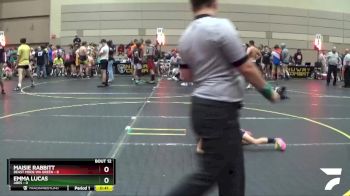 53 lbs Round 3 (10 Team) - Emma Lucas, Ares vs Maisie Rabbitt, Beast Mode WA Green