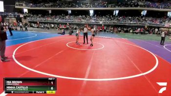 6A 100 lbs Quarterfinal - Jesyka Banda, San Marcos vs Grace Romans, Allen