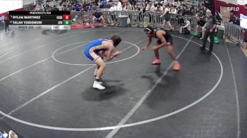 132 lbs Cons. Round 4 - Dylan Martinez, Corona Del Sol High School vs Talan Yoshimori, Sierra Vista