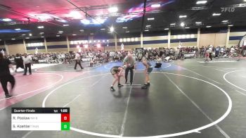 95 lbs Quarterfinal - Ricardo Poolaw, NM BadBoyz vs Steven Koehler, Thundercats WC