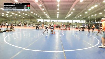 100 lbs Round Of 32 - Blake Telenko, All-American Wrestling Club MS vs Nathan Ahlgren, North Carolina National Team Blue