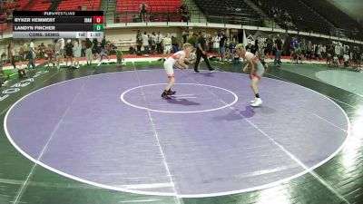 126 lbs Cons. Semis - Ryker Hemmert, Idaho vs Landyn Fincher