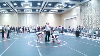 116 lbs Round Of 16 - Sophia Marie Gonzales, Wolf Den vs Adrina Gazard, Threshold WC