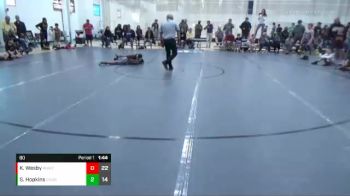 80 lbs Round 5 (6 Team) - Kenton Wesby, RAIDER NATION WC vs Seth Hopkins, GREAT NECK WC - GOLD