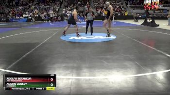 285 lbs 5th Place Match - Adolfo Betancur, JWU (Providence) vs Austin Cooley, Schreiner