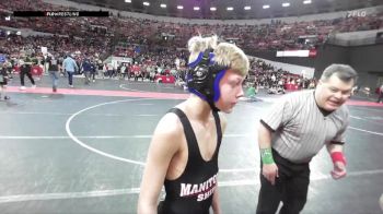90 lbs Champ. Round 1 - Ryker Ahrens, Askren Wrestling Academy vs Gavin Schmitz, Manitowoc Ships Wrestling