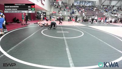 67 lbs 5th Place - Haze Mashburn, Collinsville Cardinal Youth Wrestling vs Klasen Couch, Vian Wrestling Club