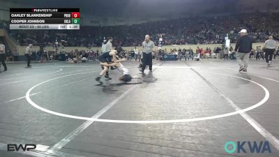 80 lbs Quarterfinal - Oakley Blankenship, Prodigy Elite Wrestling vs Cooper Johnson, Oklahoma Phantom Wrestling Club