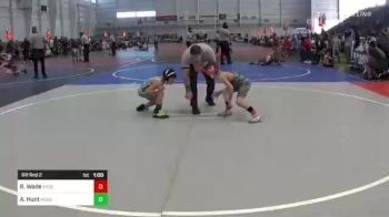 66 lbs Rr Rnd 2 - Riley Wade, Roseburg Mat Club vs Adán Hunt, Moseslake WC