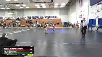149 lbs 5th Place Match - Kevin Goodman, Chabot College vs Tobias Robert Lasron, Lassen College