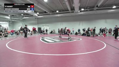 Masters A FS - 62 lbs Cons. Semis - Ty Mundt, Thorobred Wrestling Club vs Devane Dodgens, Morris Fitness Wrestling Club