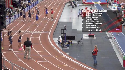 Men's Mile, Finals 1