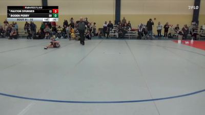 55 lbs 3rd Place Match - Paxton Sturges, Central Springs vs Boden Perry, Blaine Wrestling