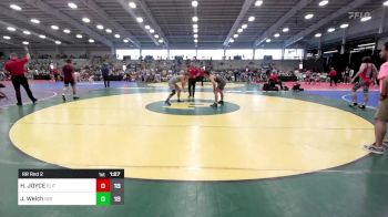 160 lbs Rr Rnd 2 - HAYDEN JOYCE, Elite NJ HSB Black vs Joel Welch, Team 922