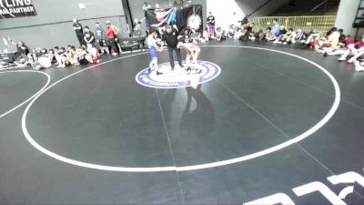 100 lbs Gavin Rey Pinlac, SCVWA - Santa Clara Valley Wrestling Association vs Frank Fuentes, SJWA - San Joaquin Wrestling Association