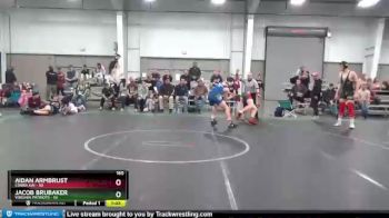 160 lbs Round 1 (6 Team) - Aidan Armbrust, Cobra Kai vs Jacob Brubaker, Virginia Patriots
