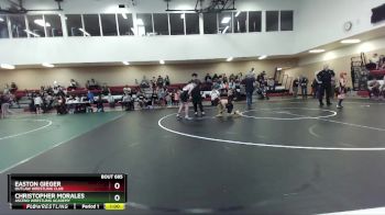 108 lbs Round 4 - Easton Gieger, Outlaw Wrestling Club vs Christopher Morales, Ascend Wrestling Academy