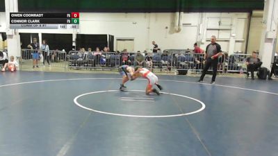 80 lbs Consi Of 8 #1 - Owen Coonradt, PA vs Connor Clark, PA