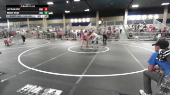 156 lbs Final - Layson Ide, Benjamin Brawlers vs Tiger Ruiz, Uvalde WC