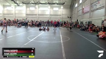 76 lbs Round 4 (8 Team) - Ryder Ascherl, ACES Of Diamonds vs Kanoa Saferite, U2 Upstate Uprising
