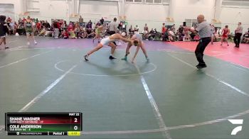 144 lbs Round 4 (8 Team) - Shane Wagner, Team Shutt Dethrone vs Cole Anderson, Tar River WC