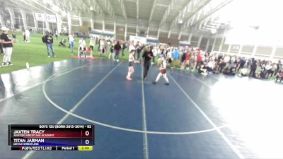 92 lbs 5th Place Match - Jaxten Tracy, Aviator Wrestling Academy vs Titan Jarman, Devils Wrestling