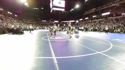 140 lbs Consi Of 16 #2 - Aila Duus, Fremont (CC) vs Daniela Lopez, Sylmar