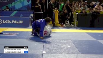 GUILHERME GUIMARAES BORGES OLIMP vs GUILHERME RODRIGUES HIGUCHI 2024 Pan Jiu Jitsu IBJJF Championship