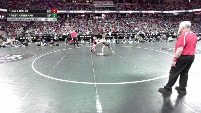 145 lbs 1st Place Match - Riley Hanrahan, Black River Falls vs Layla Risler, Mondovi/Eleva-Strum