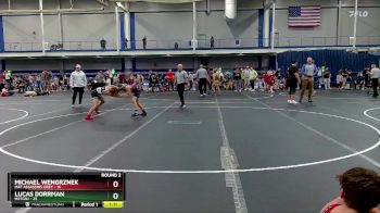 92 lbs Round 2 (8 Team) - Lucas Dorrman, M2TCNJ vs Michael Wengrznek, Mat Assassins Grey