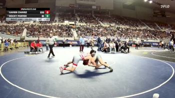 150-D4 1st Place Match - Xavier Chavez, Santa Cruz Valley Union High School vs ROCKY PORTER, Mogollon High School
