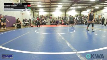 102-108 lbs Rr Rnd 2 - Maddy Mauzey, Newkirk Takedown Club vs Brilee Combs, Cowboy Wrestling Club