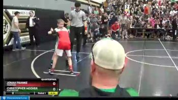 62 lbs Quarterfinal - Jonah Franke, Fairbanks vs Christopher Hoover, Huntington