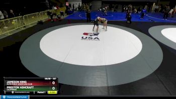 157 lbs Cons. Round 5 - Preston Ashcraft, California vs Jameson King, Elite Force Wrestling Club