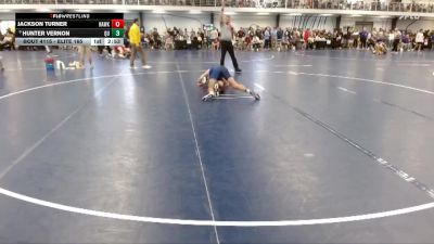 Elite 165 lbs Cons. Round 4 - Hunter Vernon, Quincy vs Jackson Turner, Hawkeye Community College