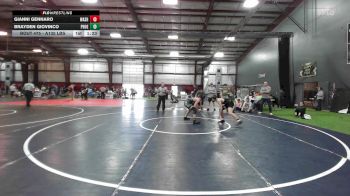 3rd Place - Gianni Gennaro, Washingtonville vs Brayden Giovinco, Phoenixville